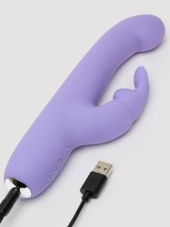 Lovehoney Luxury 15 Function Rechargeable Silicone Rabbit Vibrator -Online Sex toys shop 80099 a44461 purple 002