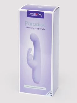 Lovehoney Luxury 15 Function Rechargeable Silicone Rabbit Vibrator -Online Sex toys shop 80099 a44461 purple 004