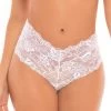 Oh La La Cheri White Floral Lace Crotchless Shorts -Online Sex toys shop 80179 a29379 white regular 000