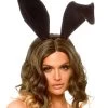 Leg Avenue Velvet Bunny Ears -Online Sex toys shop 80225 a44552 black regular 000