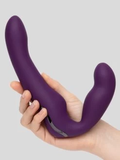 Desire Luxury Rechargeable Remote Control Strapless Strap-On -Online Sex toys shop 80238 a44560 purple 003
