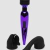 Lovehoney Purple Power Mini Massage Wand Vibrator Kit (4 Piece) -Online Sex toys shop 80270 a44583 purple 000