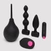 Tracey Cox Rechargeable Remote Control Anal Beginner's Kit (4 Piece) -Online Sex toys shop 80271 a44584 black 000