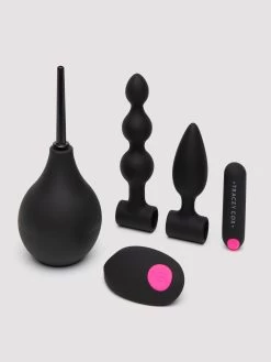 Online Sex toys shop 13 Tracey Cox Rechargeable Remote Control Anal Beginner's Kit (4 Piece)