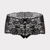 Fifty Shades Of Grey Captivate Lace Pearl Shorts -Online Sex toys shop 80300 a44610 black regular 000