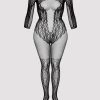 Fifty Shades Of Grey Captivate Plus Size Lace Spanking Bodystocking -Online Sex toys shop 80313 a44613 black x size 000