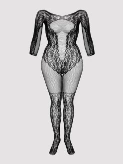 Fifty Shades Of Grey Captivate Plus Size Lace Spanking Bodystocking