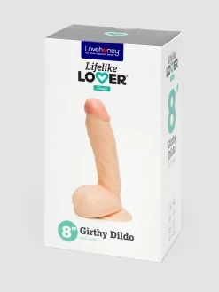 Lifelike Lover Classic Girthy Realistic Dildo 8 Inch 11 Lifelike Lover Classic Girthy Realistic Dildo 8 Inch -Online Sex toys shop 80460 a44697 flesh pink 004