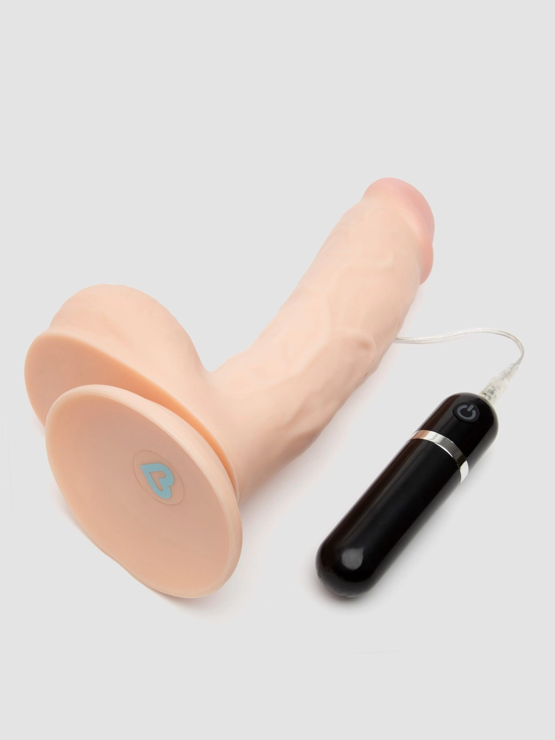 Lifelike Lover Classic Girthy Realistic Vibrator 8 Inch 6 Lifelike Lover Classic Girthy Realistic Vibrator 8 Inch - Image 4
