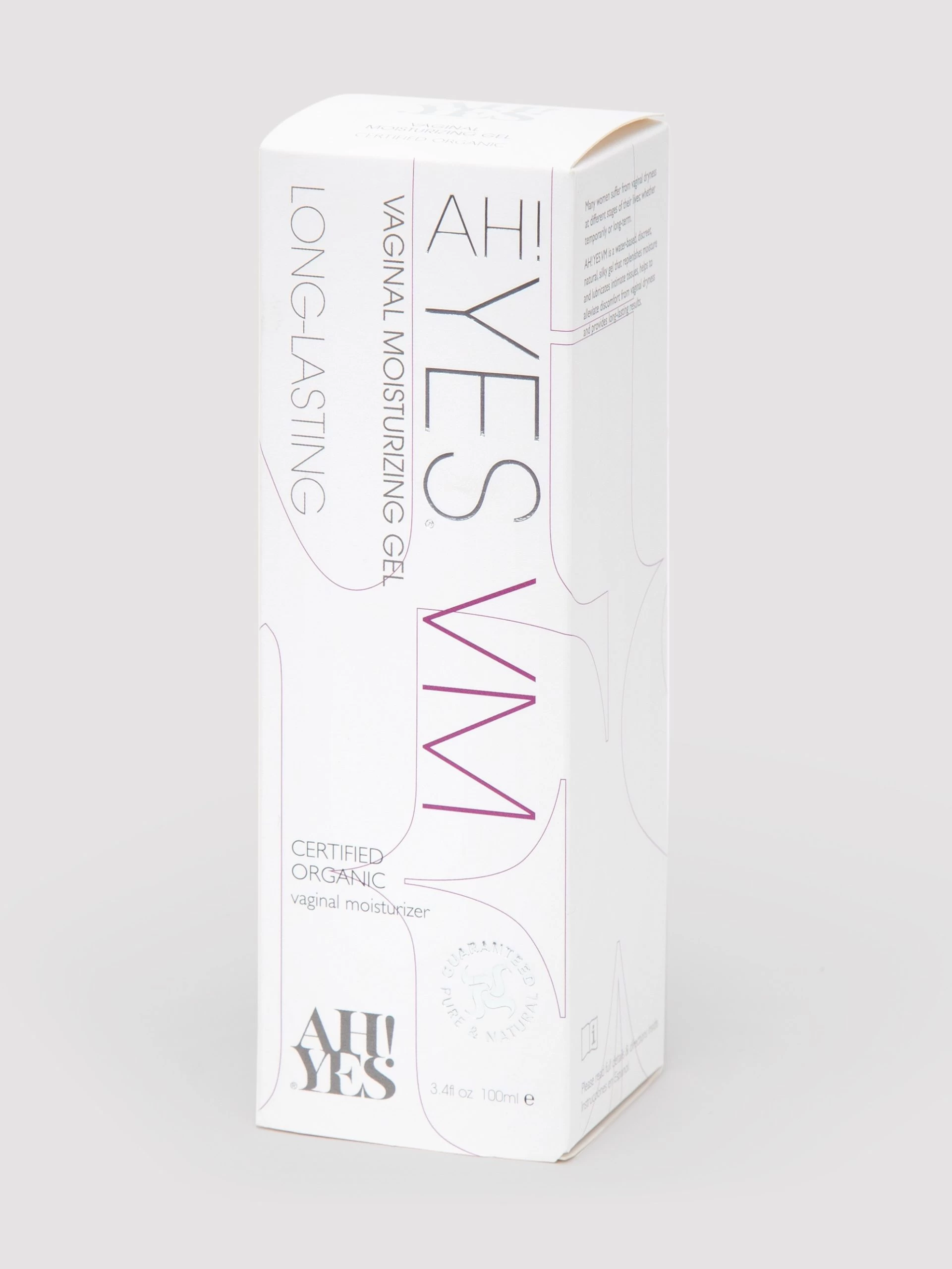 Yes! AH! YES Organic Vaginal Moisturizing Gel 3.4 Fl Oz 5 Yes! AH! YES Organic Vaginal Moisturizing Gel 3.4 Fl Oz - Image 3