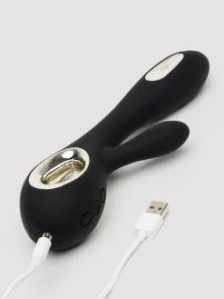 Lelo Soraya Wave Rechargeable Rabbit Vibrator 11 Lelo Soraya Wave Rechargeable Rabbit Vibrator -Online Sex toys shop 80752 a44846 black 003