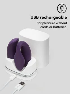 We-Vibe Chorus App And Remote Controlled Rechargeable Couple's Vibrator 13 We-Vibe Chorus App And Remote Controlled Rechargeable Couple's Vibrator -Online Sex toys shop 80787 a44215 purple 004