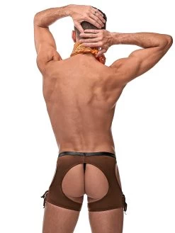 Male Power Cocky Cowboy Costume -Online Sex toys shop 80820 a44901 brown regular 002