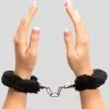 Lovehoney Black Furry Handcuffs -Online Sex toys shop 80 a80 black 000