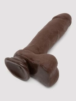 Doc Johnson The D Dual-Density Brown Girthy Realistic Dildo 7.5 Inch -Online Sex toys shop 81194 a44421 flesh brown 003