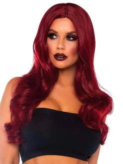 Leg Avenue Long Wavy Red Wig