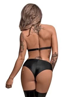 Exposed Lust Black Wet Look Studded Keyhole Bra Set 7 Exposed Lust Black Wet Look Studded Keyhole Bra Set -Online Sex toys shop 81517 a45229 black regular 002