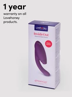 Womanizer X Lovehoney InsideOut Rechargeable G-Spot And Clitoral Stimulator -Online Sex toys shop 81525 a39565 purple 006