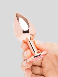 Rear Assets Medium Jeweled Rose Gold Aluminum Butt Plug 2.5 Inch 11 Rear Assets Medium Jeweled Rose Gold Aluminum Butt Plug 2.5 Inch -Online Sex toys shop 81579 a45252 gold 003