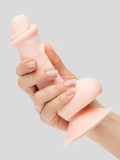 Lifelike Lover Classic Dual-Density Dildo With Moving Foreskin 6 Inch -Online Sex toys shop 81592 a45266 flesh pink 004