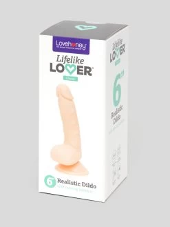 Lifelike Lover Classic Dual-Density Dildo With Moving Foreskin 6 Inch -Online Sex toys shop 81592 a45266 flesh pink 005