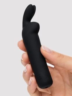 Happy Rabbit Rechargeable Rabbit Ears Bullet Vibrator -Online Sex toys shop 81719 a45322 black 003