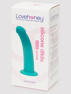 Lovehoney Curved Silicone Suction Cup Dildo 8 Inch -Online Sex toys shop 81725 a45328 green 004