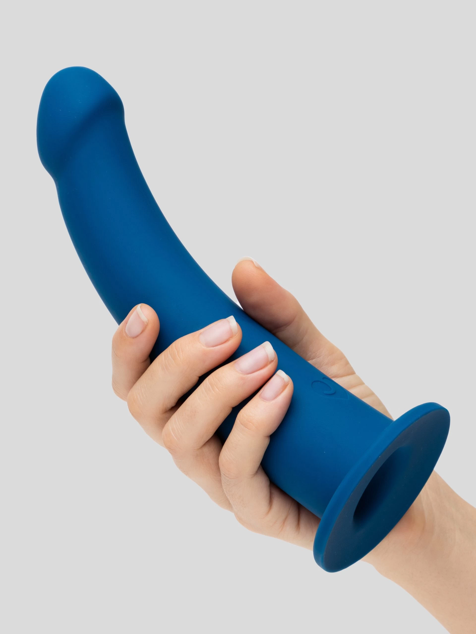 Lovehoney Curved Silicone Suction Cup Dildo 9 Inch 6 Lovehoney Curved Silicone Suction Cup Dildo 9 Inch - Image 4