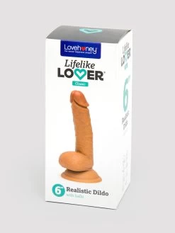 Lifelike Lover Classic Realistic Dildo 6 Inch -Online Sex toys shop 81744 a22814 flesh tan 006