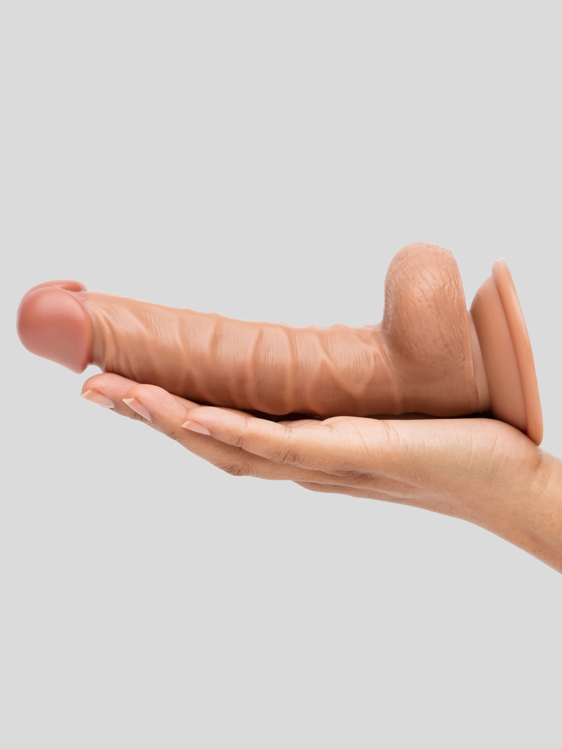 Lifelike Lover Classic Realistic Dildo 8 Inch 8 Lifelike Lover Classic Realistic Dildo 8 Inch - Image 6