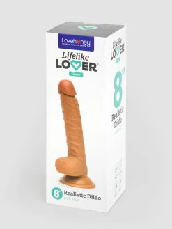Lifelike Lover Classic Realistic Dildo 8 Inch 15 Lifelike Lover Classic Realistic Dildo 8 Inch -Online Sex toys shop 81745 a22815 flesh tan 006
