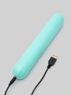 Lovehoney Silencer Rechargeable Classic Vibrator -Online Sex toys shop 81821 a45392 blue 002