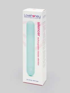 Lovehoney Silencer Rechargeable Classic Vibrator -Online Sex toys shop 81821 a45392 blue 004