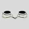 Bondage Boutique Glow-in-the-Dark Wrist Cuffs 1 Bondage Boutique Glow-in-the-Dark Wrist Cuffs -Online Sex toys shop 81899 a45441 black 000