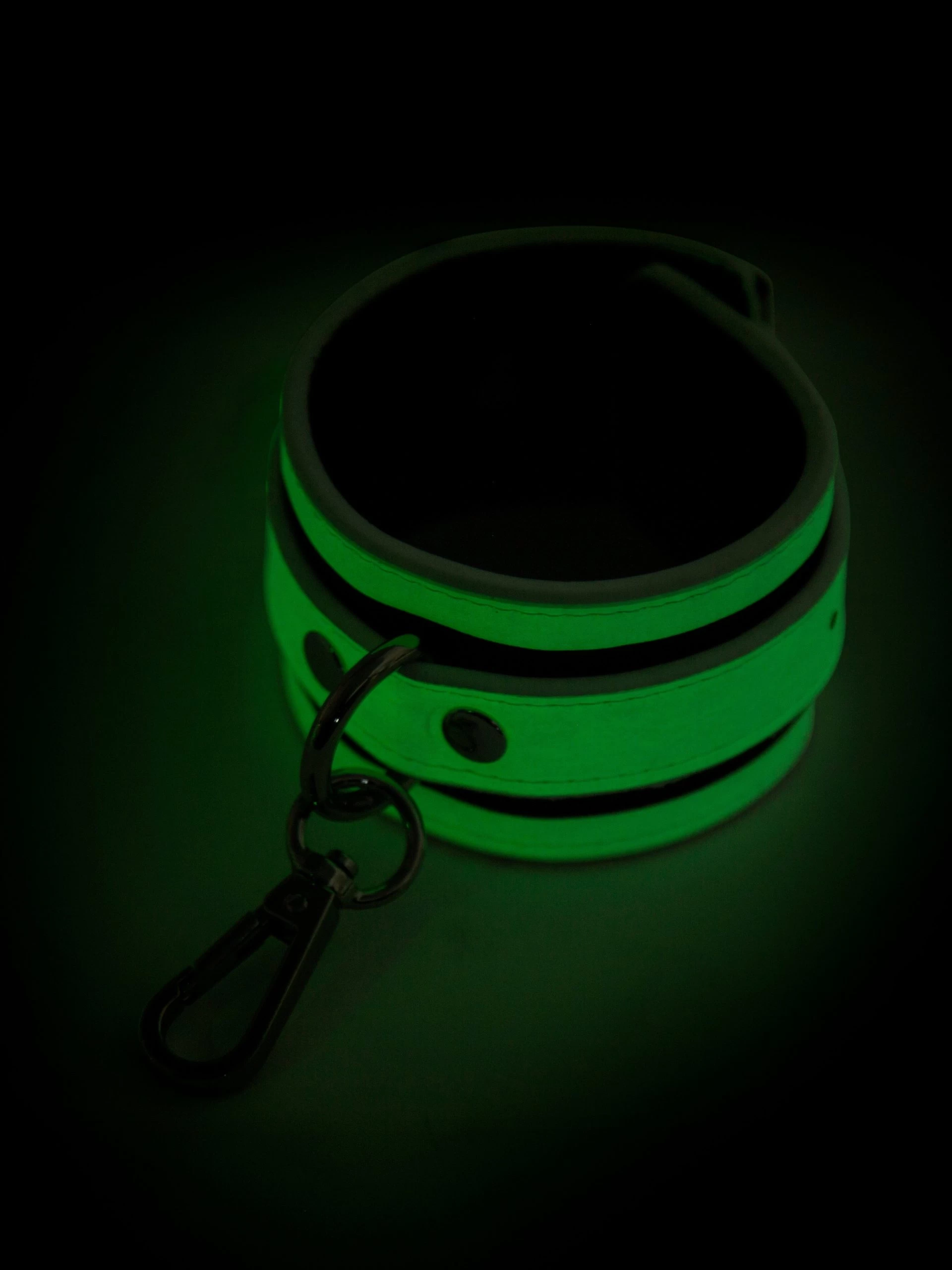 Bondage Boutique Glow-in-the-Dark Wrist Cuffs 6 Bondage Boutique Glow-in-the-Dark Wrist Cuffs - Image 4