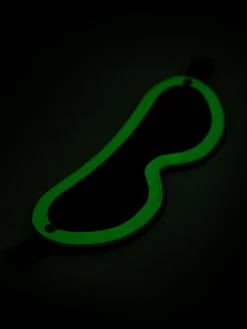 Bondage Boutique Glow-in-the-Dark Blindfold 9 Bondage Boutique Glow-in-the-Dark Blindfold -Online Sex toys shop 81902 a45444 black 003