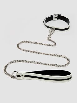 Bondage Boutique Glow-in-the-Dark Collar And Lead
