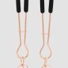 Bondage Boutique Rose Gold Adjustable Nipple Clamps -Online Sex toys shop 81919 a45459 gold 000
