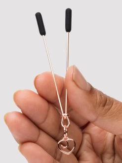 Bondage Boutique Rose Gold Adjustable Clit Clamp -Online Sex toys shop 81920 a45460 gold 002