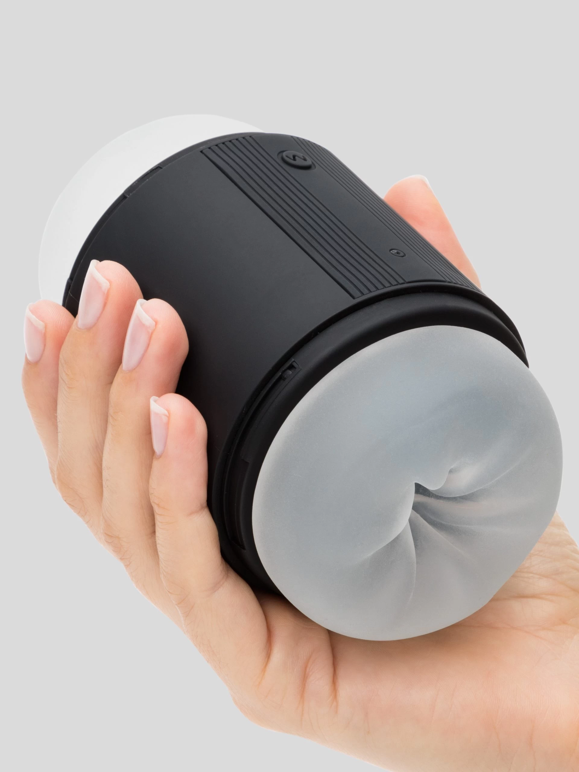 Blowmotion Real-Feel Dual Entrance Textured Vibrating Masturbator 7 Blowmotion Real-Feel Dual Entrance Textured Vibrating Masturbator - Image 5