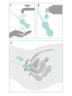 Lovehoney Health Silicone Kegel Toning Set -Online Sex toys shop 82241 a45665 green 005