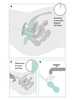 Lovehoney Health Silicone Kegel Toning Set -Online Sex toys shop 82241 a45665 green 006