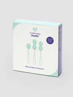 Lovehoney Health Silicone Kegel Toning Set -Online Sex toys shop 82241 a45665 green 007