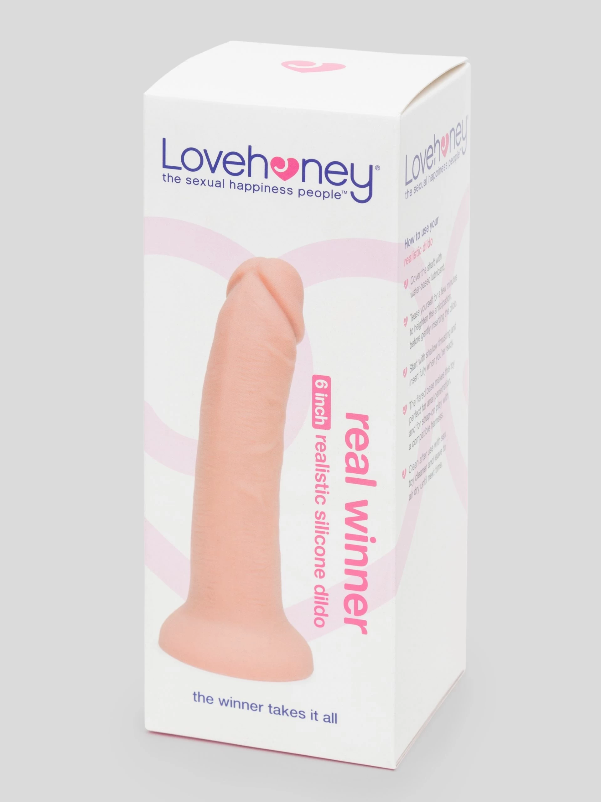 Lovehoney Realistic Silicone Suction Cup Dildo 6 Inch 8 Lovehoney Realistic Silicone Suction Cup Dildo 6 Inch - Image 6