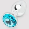 Lovehoney Silver Jewelled Aluminum Beginner's Butt Plug 2.5 Inch 1 Lovehoney Silver Jewelled Aluminum Beginner's Butt Plug 2.5 Inch -Online Sex toys shop 82311 a45716 silver 000