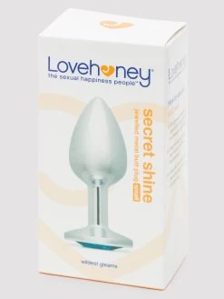 Lovehoney Silver Jewelled Aluminum Beginner's Butt Plug 2.5 Inch -Online Sex toys shop 82311 a45716 silver 004
