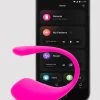 Lovense Lush 3 App Controlled Rechargeable Love Egg Vibrator 1 Lovense Lush 3 App Controlled Rechargeable Love Egg Vibrator -Online Sex toys shop 82398 a39154 pink 000