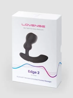 Lovense Edge 2 App Controlled Rechargeable Prostate Massager -Online Sex toys shop 82399 a45783 black 005