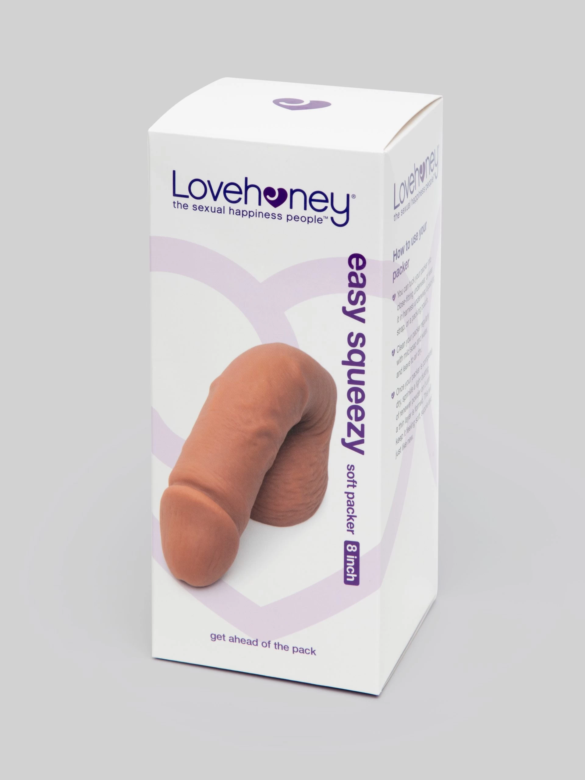 Lovehoney Easy Squeezy Soft Packer 8 Inch 6 Lovehoney Easy Squeezy Soft Packer 8 Inch - Image 4