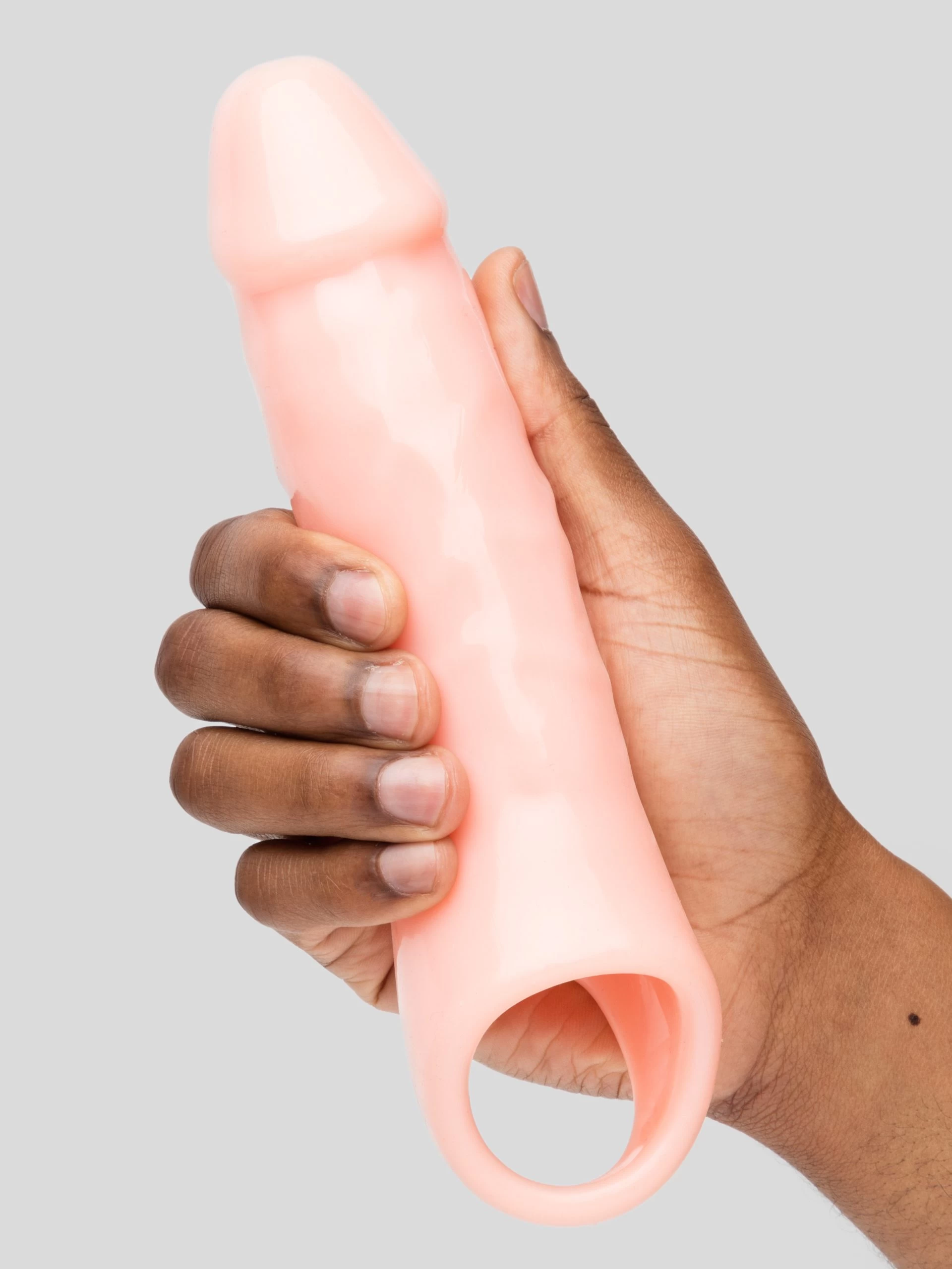 Lovehoney Mega Mighty Penis Extender With Ball Loop Flesh Pink 6 Lovehoney Mega Mighty Penis Extender With Ball Loop Flesh Pink - Image 4